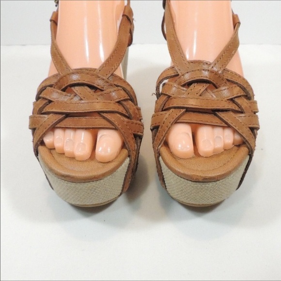 LUCKY BRAND Wedges Size 7.5 - Picture 3 of 8